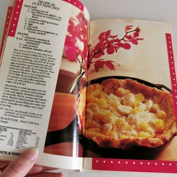 Pillsbury Cookbook 1988 Fall Baking Recipes Booklet DAMAGED Autumn Harvest Vibes - Picture 7 of 9